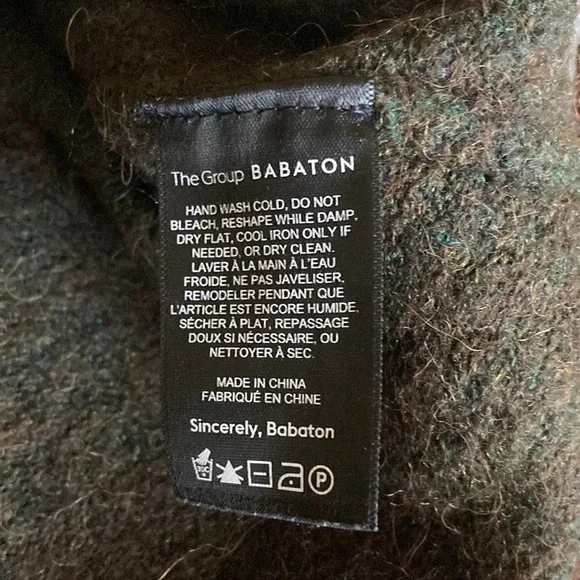 Babaton Alpaca Wool blend Sweater, Size Small - Picture 3 of 10